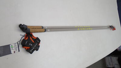 FISCHER STORM 6 ONE WAY SKI POLES 135CM GREY/YELLOW 922690