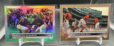 2022 Topps Series 2 Boston Bashers Gold /2022 Rainbow Foil - Red Sox Baseball