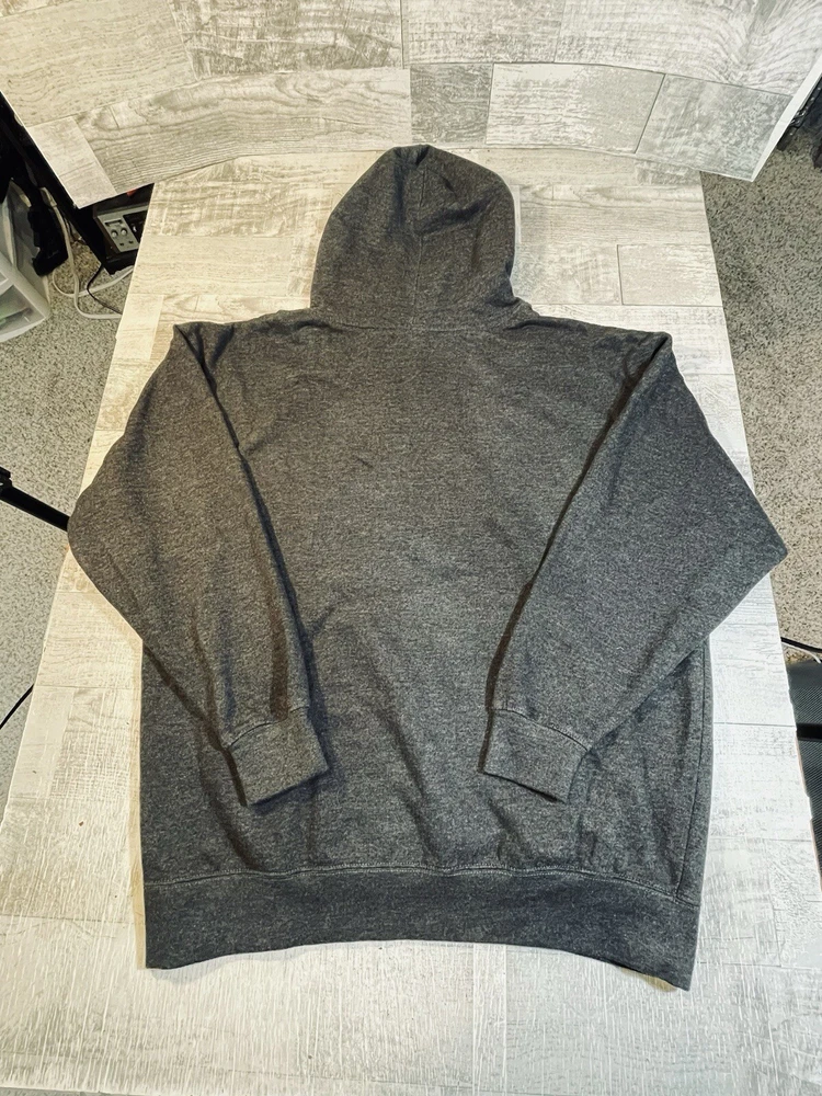 Pickleball Paddle Me Men’s XL Gray Fleece Hoodie Pullover Smash Park Pin Up VGU