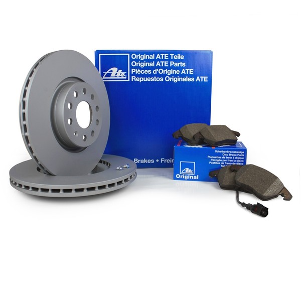 Original ATE Bremsenkit Bremsscheiben + BremsbeläGe VW Passat (3C5) 312Mm Vorne-image