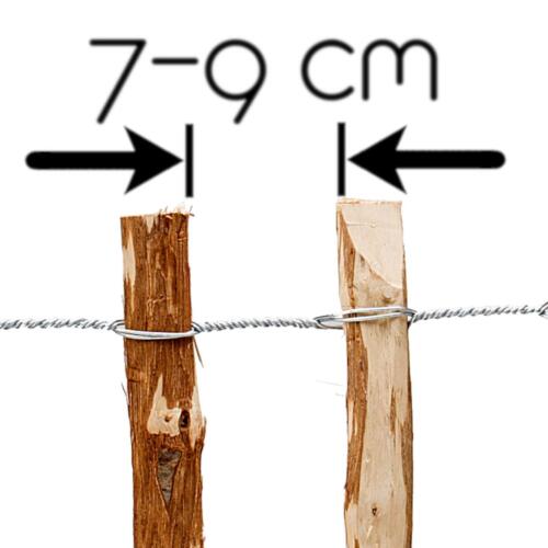 Steckzaun Holz Beet Rasen Baum Einfassung Umrandung Garten Roll Staketen Zaun - Bild 5 von 30