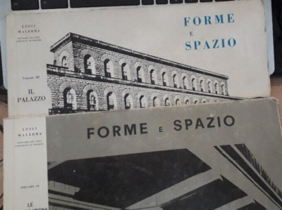 LUIGI MALERBA FORM UND RAUM VOL.3°&4° (der Palast-die Konstruktionen) 1976-1971