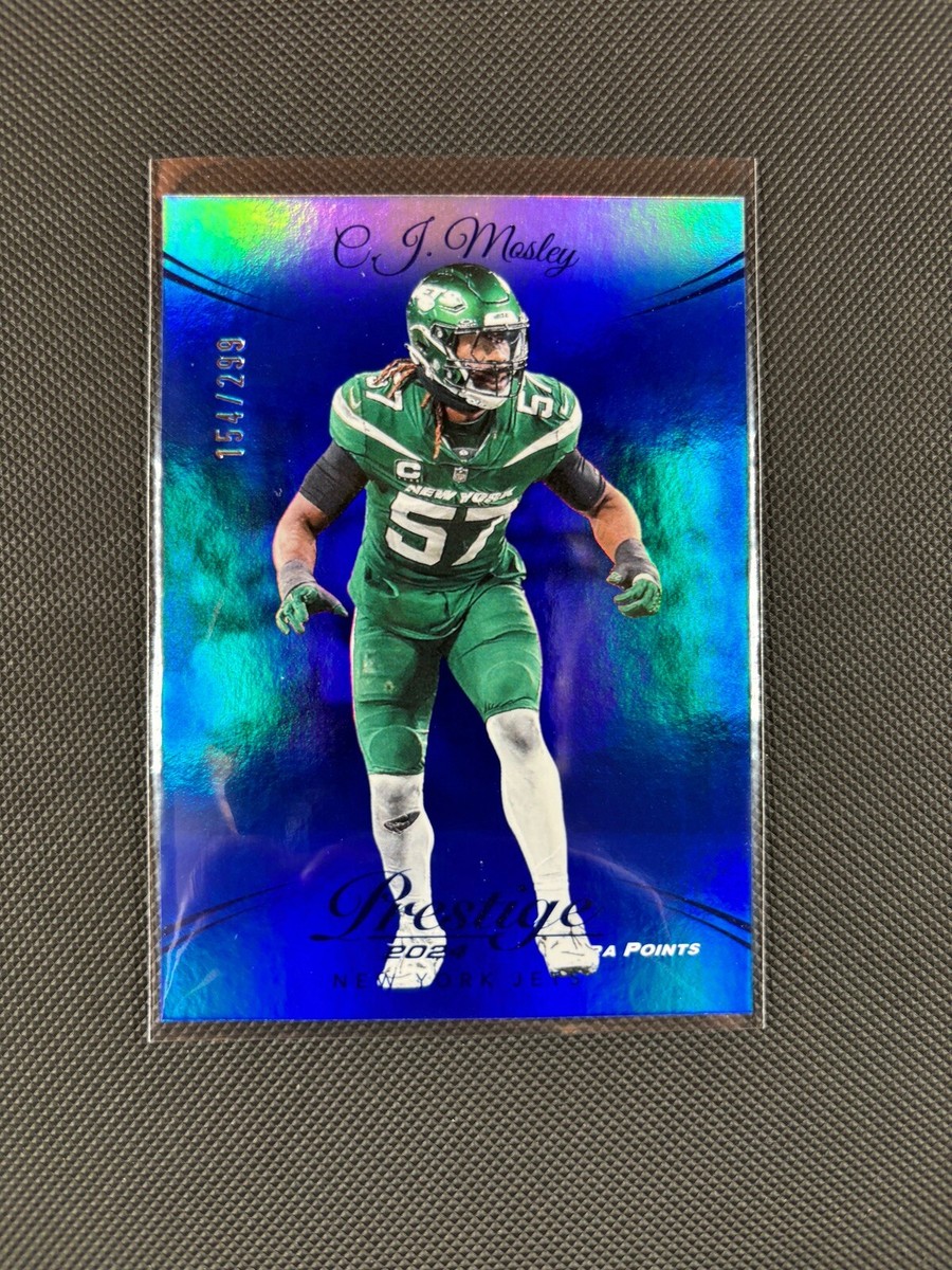 Jリーグカード C.J. Mosley Prestige 2024 Blue Premium /299 New York Jets Trading