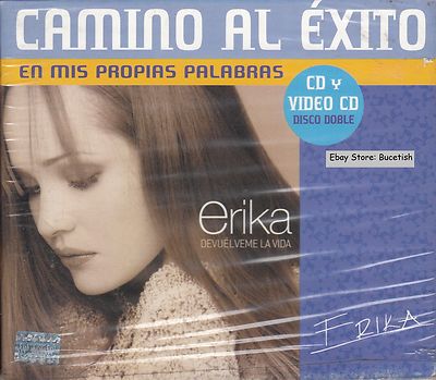 Erika Devuelveme La Vida CD+DVD New Sealed