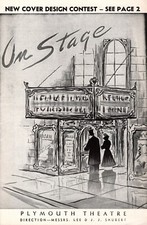 Rex Harrison "BELL, BOOK and CANDLE" Lilli Palmer 1950 Boston Tryout Playbill