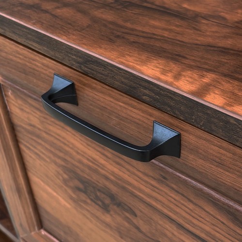 Graham 80cm Wide 2 Drawer Modern Lateral Filing Cabinet Walnut - Picture 8 of 10