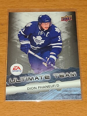 MAPLE LEAFS DION PHANEUF 2011-12 UPPER DECK EA SPORTS ULTIMATE TEAM #EA12