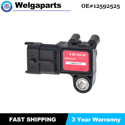 0261230185 For GM Corvette Camaro CTS 3 Bar LSA 12592525 Supercharged MAP Sensor