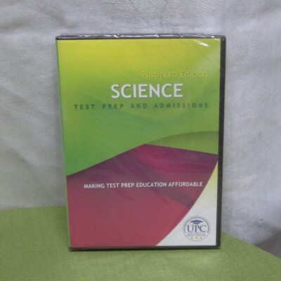 SCIENCE Exams DVD review Test Prep & Admissions NWT testing Platinum ...