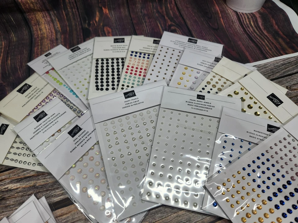 Stampin' UP! Retired Embellishments Full Packages **YOU CHOOSE** Buy more & Save