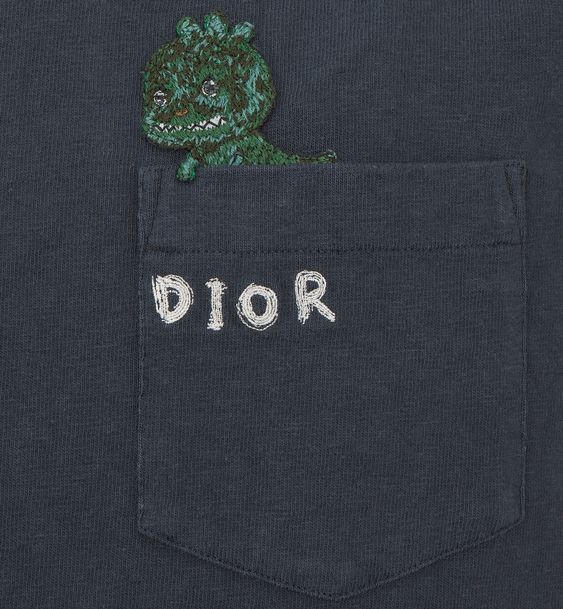 Christian Dior | DIOR AND OTANI WORKSHOP NAVY BLUE TSHIRT MSRP