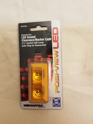RoadPro RP1579A Sealed LED 2.5'' Lamp, Diamond Lens, new