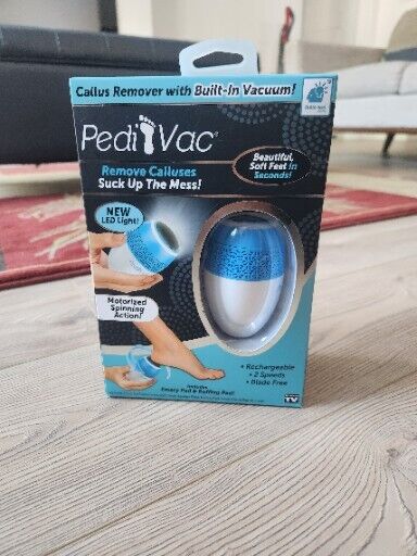 Pedi Vac by Ped Egg - Callus Remover for Feet with Built-in Vacuum Removes  Dead
