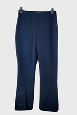 EVERLANE 2 Black Stretch Side Zip Seams In Back Pants Straight Cotton Stretch