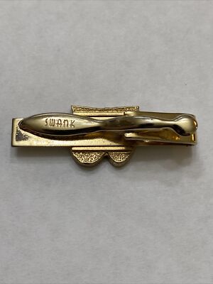 Vintage Drama Theater Comedy/Tragedy Mask Tie Clip Swank  display picture 1