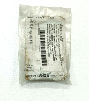 Cat Pumps 70188 Valve Kit # Neu
