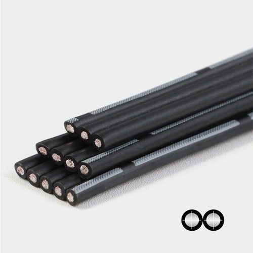 Black Silicone Flexible Cable Wire Multi-Core 2-14Pin Insulation Connection Wire - Imagen 2 de 10