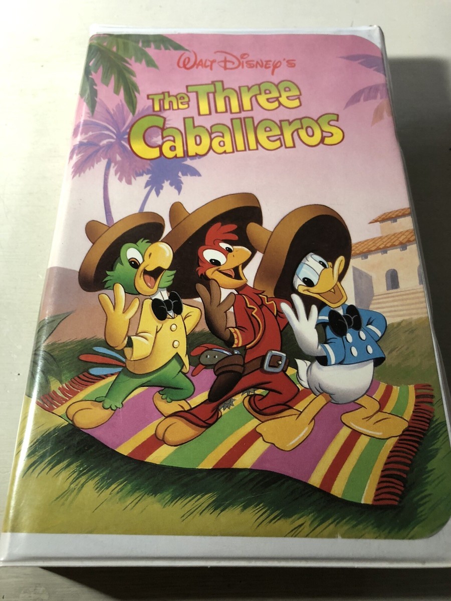 Walt Disney's The Three Caballeros (1944) VHS Animated Family