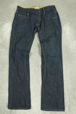 G-Star Raw Herren Jeans W32 L34 blau Button Fly Radar Tapered Rope