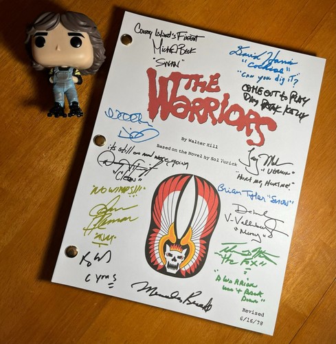 The Warriors Script Cast-Signed - Autograph Reprints - Warriors Movie ...