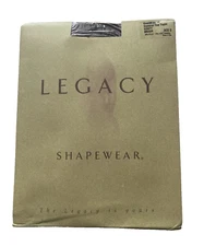 NEW LEGACY SHAPEWEAR CONTROL TOP COOLMAX TIGHTS PANTYHOSE BROWN SIZE D A08477