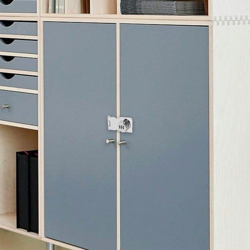 2 Sets Hochsicherheits-Zahlenschloss für Kühlschrank und Schublade, - Bild 2 von 12