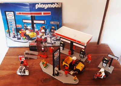 playmobil estacion de servicio