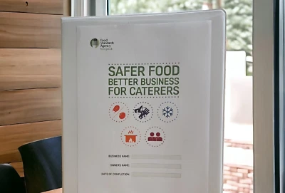 SPIKE WELLS LTD Safer Food Better Business Caterers Pack 2025 & 24Month Diary & 24Temperature
