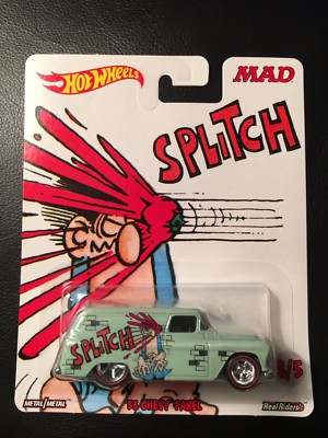HOT WHEELS 2017 MAD MAGAZINE POP CULTURE RARE SET ( SET OF 5 ) SEE