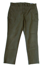 Gap Men's Army Green Slim Chino Pants Tagged 36 x 30 Measure 35 x 28
