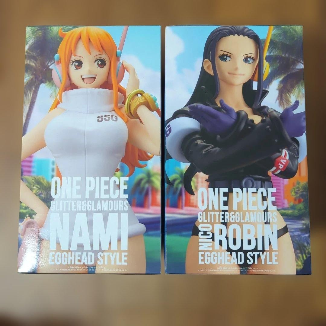 One Piece GLITTER & GLAMOURS EGGHEAD STYLE NICO ROBIN & NAMI