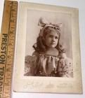 Rare Antique Minnie Hawks Dance Class Student Costume Cabinet Photo! Wash DC! US — photo 7