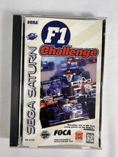 F1 Challenge Sega Saturn CIB Complete w/ Manual Long Box Tested Works