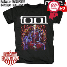 TOOL shirt Lateralus Heavy Metal Bands TEE New Black T- shirt