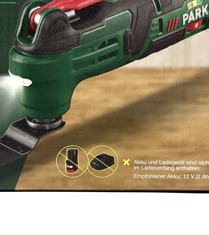 PARKSIDE  Akku Multifunktionswerkzeug  PAMFW 12, ohne Akku, ohne Ladegerät - Bild 4 von 4