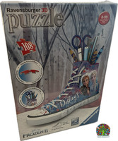 Ravensburger 3D Puzzle Sneaker Schuh Disney Frozen 2 EisköNigin, 108-Teile 12121