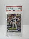 2025 Topps Now #821 Los Angeles Dodgers Shohei Ohtani 1st postseason win PSA 10