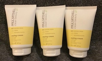 Paul Mitchell Clean Beauty Styling Cream 3.4oz **3-PACK** NEW