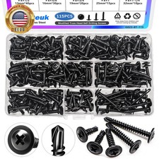  8 Self Tapping Screws,410 Stainless Steel Self Tapping Screws for Metal,Modifie