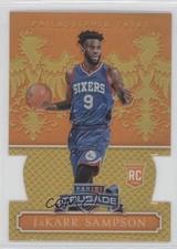 2014-15 Panini Excalibur Crusade Orange Die-Cut 10/60 JaKarr Sampson #192 k5j