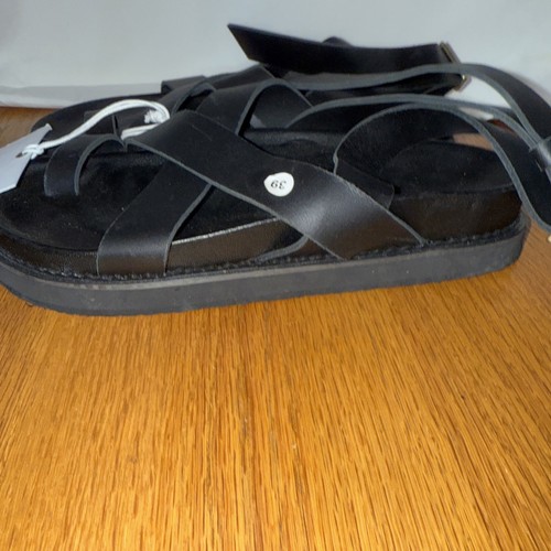 Liberte Leather Sandals - Bronte Sandal - Black - Size 8.5 EUR 39 - Picture 5 of 9