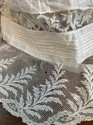 Antique Childs Slip Circa 1910 Period w/Lace Inset ~ AS IS - Picture 2 of 5