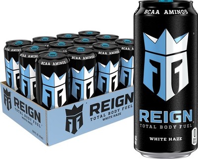 Reign Total Body Fuel, White Haze, Fitness & Performance Drink, 16 Fl Oz... 