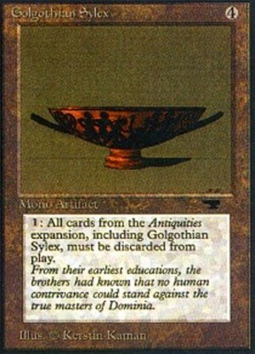 MTG　Golgothian Sylex　アンティキティ　英語 NM MTG Golgothian Sylex アンティキティ 英語 NM MTG Golgothian Sylex