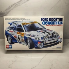 Tamiya 1/24 Ford Escort RS Cosworth 4x4 Rally Monte Carlo winner. USA seller.