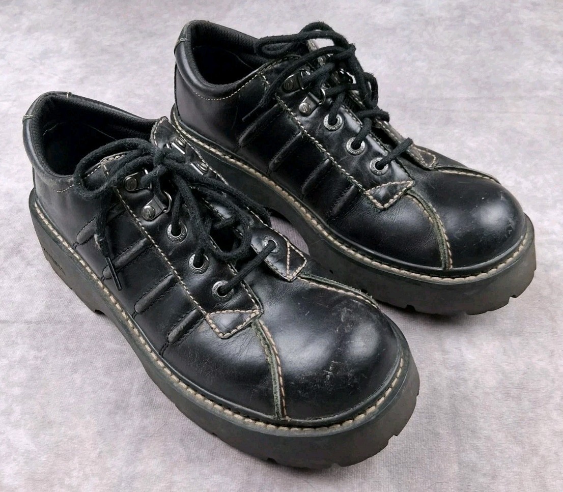 Vintage Skechers Jammers Platform Boots Women 11 Chunky Lug Goth