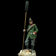 1/24 Scale 19th Century European Infantry Soldier Figure Resin Military Miniatur