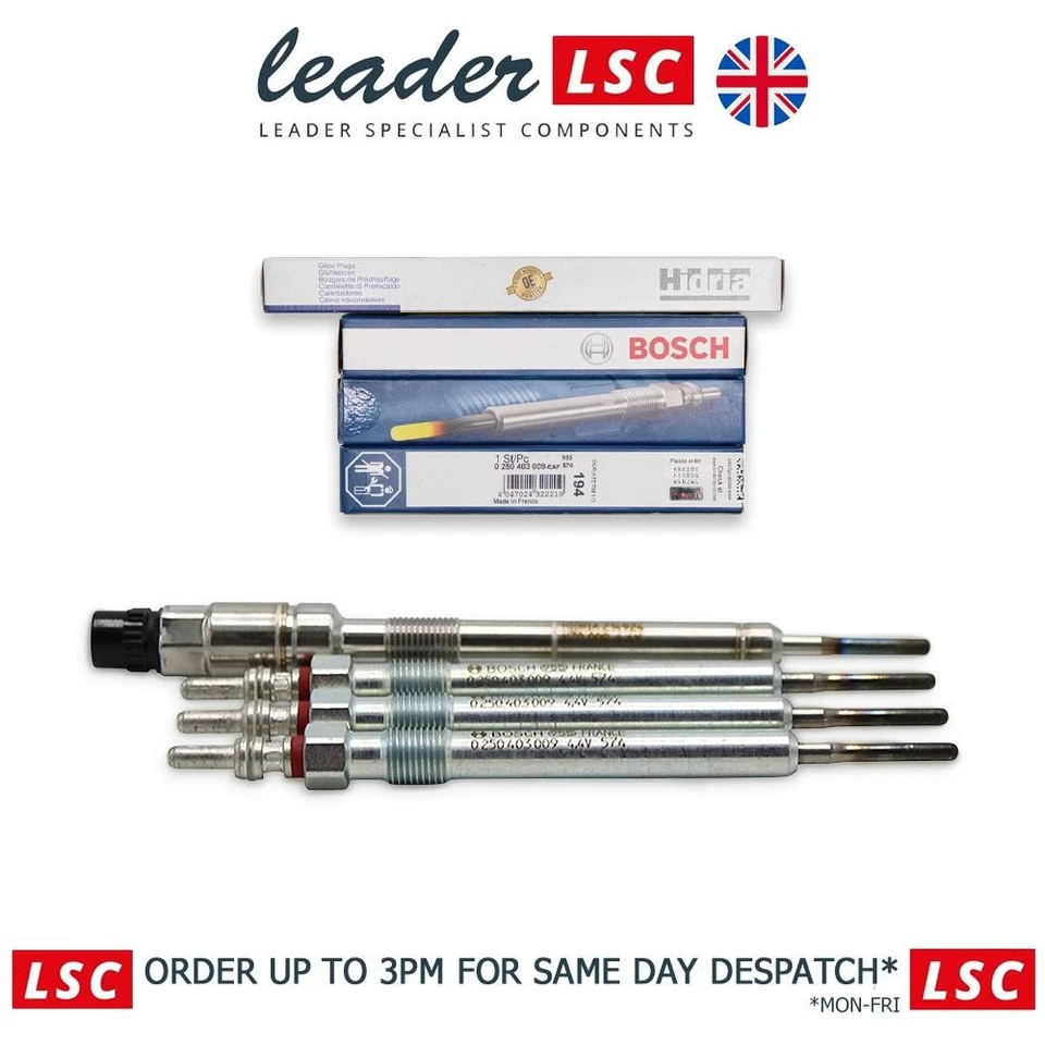 Glow Plugs and Pressure Sensor VW Passat 2017 On 03L905061K 03L963319 New - Image 2 of 4