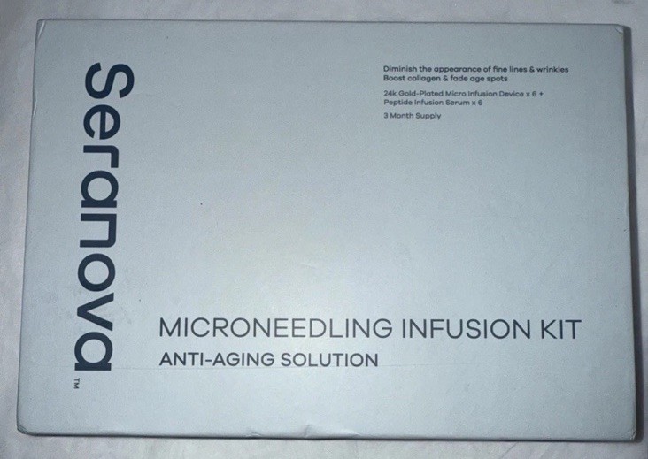 Seranova Micro Needle for Skin 3 Month Supply BB 2028 / NEW