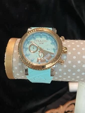 MULCO Unisex MW5-1621-423 Analog Display Swiss Quartz turquoise Watch